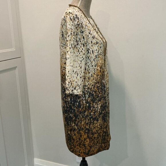 Zara Abstract Shift Pocket dress - Picture 3 of 14